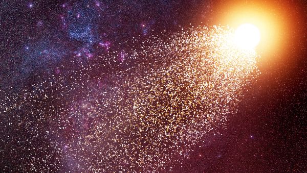Artist’s impression of a runaway star - Sputnik International