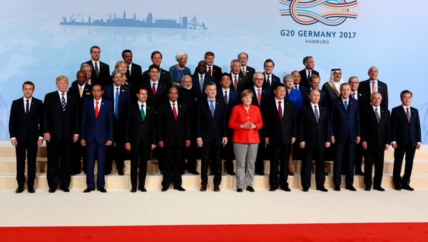 G20 leaders summit in Hamburg - Sputnik International