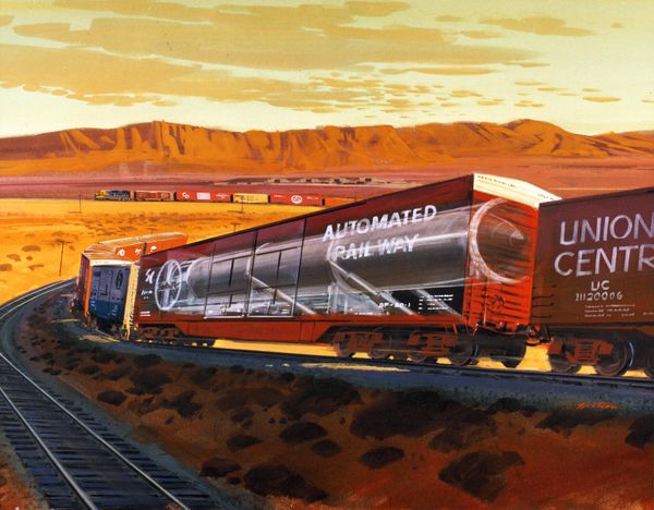 Train pulling the Garrison car, which would be painted to resemble a standard rail car - Sputnik International
