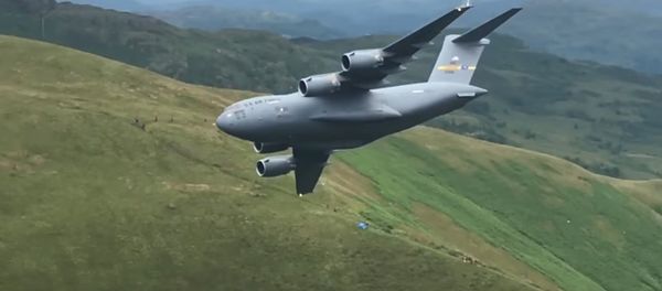 C17 in the Mach Loop 7th July 2017 C17 in the Mach Loop 7th July 2017 - Sputnik International