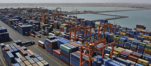 A picture shows containers and a general view of the port of Djibouti, on March 27, 2016. A picture shows containers and a general view of the port of Djibouti, on March 27, 2016. - Sputnik International