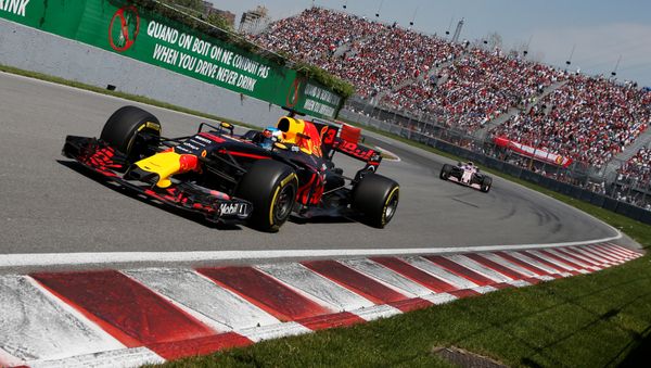 Formula One - F1 - Canadian Grand Prix - Montreal, Quebec, Canada - 11/06/2017 - Red Bull's Daniel Ricciardo in action during the race. - Sputnik International