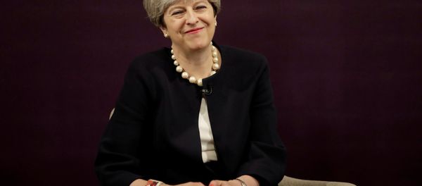 Britain's Prime Minister Theresa May answers questions after delivering a speech at the RSA (Royal Society for the encouragement of Arts, Manufactures and Commerce) in London, Britain, July 11, 2017. - Sputnik International