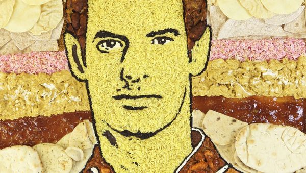 Online food ordering platform, hungryhouse.co.uk serves up ace takeaway food art for Wimbledon - Sputnik International