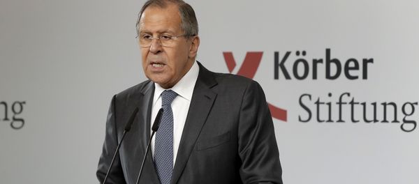 Russian Foreign Minister Sergey Lavrov delivers a speech during an event of the Koerber Foundation in Berlin, Germany, Thursday, July 13, 2017. Russian Foreign Minister Sergey Lavrov delivers a speech during an event of the Koerber Foundation in Berlin, Germany, Thursday, July 13, 2017. - Sputnik International