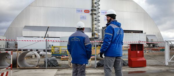 Construction finished of New Safe Confinement structure over Chernobyl Nuclear Power Plant (File) - Sputnik International