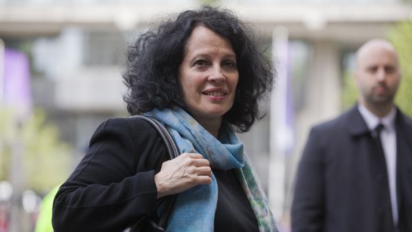 French ambassador to Britain Sylvie Bermann arrives to attend a service of national thanksgiving to mark the 70th anniversary of VE Day, the end of the Second World War in Europe, at Westminster Abbey in London on May 10, 2015 - Sputnik International