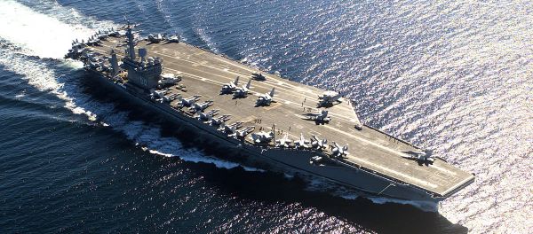 USS Nimitz (CVN-68), a US Navy aircraft carrier USS Nimitz (CVN-68), a US Navy aircraft carrier - Sputnik International