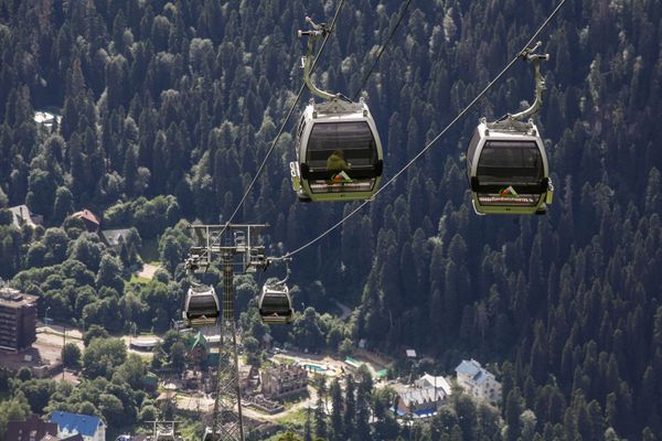 The Majestic Beauty of Dombay Mountain Resort - Sputnik International