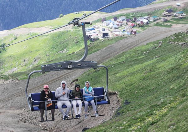 The Majestic Beauty of Dombay Mountain Resort - Sputnik International