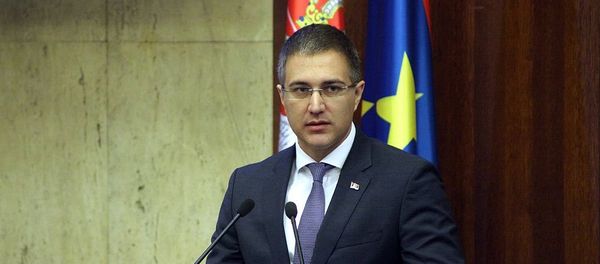 Nebojsa Stefanovic in Parliament of Vojvodina (File) Nebojsa Stefanovic in Parliament of Vojvodina (File) - Sputnik International