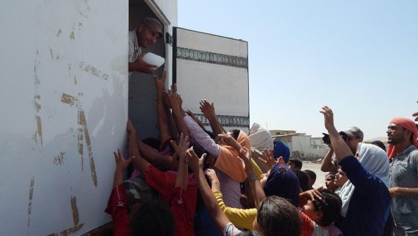 Refugees camp - Sputnik International