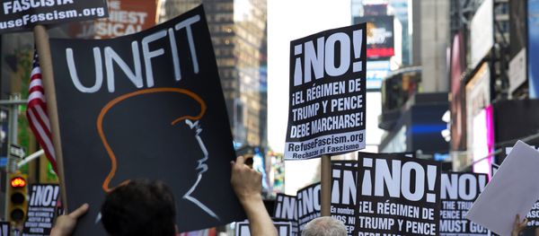 Protest against Donald Trump in the United States of America Protest against Donald Trump in the United States of America - Sputnik International
