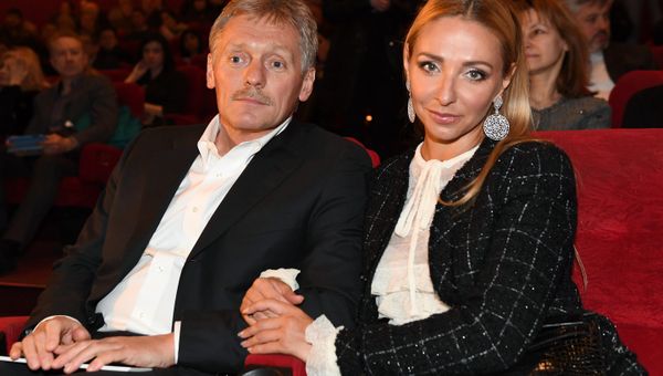 Kremlin Deputy Chief of Staff and Kremlin spokesman, Dmitry Peskov, and his wife Tatyana Navka (File) - Sputnik International