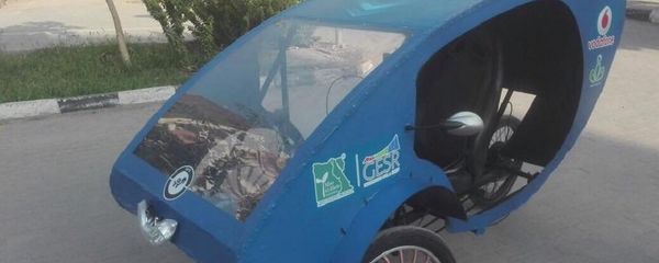 Electric vehicle made by Helwan University students - Sputnik International