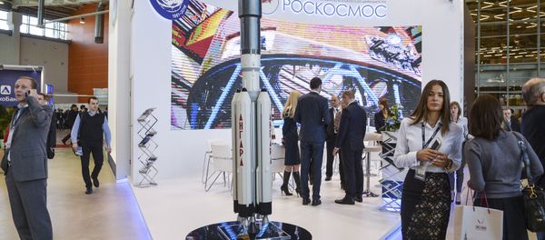 Stand of the Roskosmos Federal Space Agency at the forum and fair for honest public procurement in Moscow. Stand of the Roskosmos Federal Space Agency at the forum and fair for honest public procurement in Moscow. - Sputnik International