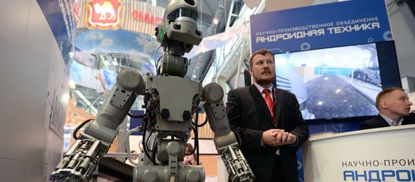 FEDOR (Final Experimental Demonstration Object Research) antropomorphic robot FEDOR (Final Experimental Demonstration Object Research) antropomorphic robot - Sputnik International