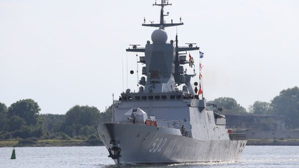 Boiky corvette in Baltiysk. Boiky corvette in Baltiysk. - Sputnik International