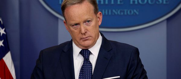 White House Press Secretary Sean Spicer holds his daily briefing at the White House in Washington, U.S., June 2, 2017. White House Press Secretary Sean Spicer holds his daily briefing at the White House in Washington, U.S., June 2, 2017. - Sputnik International