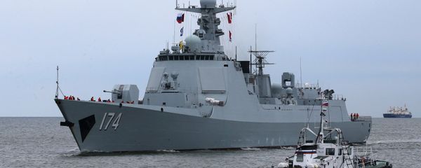 The Type 052D destroyer Hefei of the Chinese Navy arrives in Baltiysk for the 2017 Naval Cooperation Russia-China drills. File photo. The Type 052D destroyer Hefei of the Chinese Navy arrives in Baltiysk for the 2017 Naval Cooperation Russia-China drills. File photo. - Sputnik International