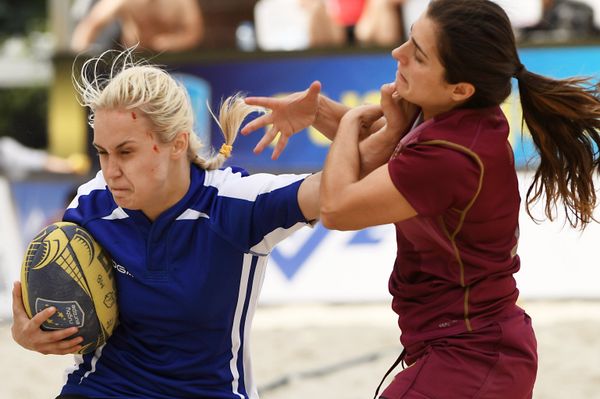 Female Fury: Beach Rugby Tournament in Moscow - Sputnik International