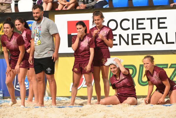 Female Fury: Beach Rugby Tournament in Moscow - Sputnik International
