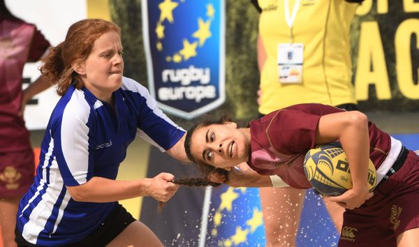 Female Fury: Beach Rugby Tournament in Moscow - Sputnik International