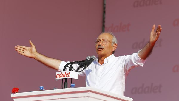 Kemal Kilicdaroglu, leader of Turkish main opposition Republican People's Party - Sputnik International