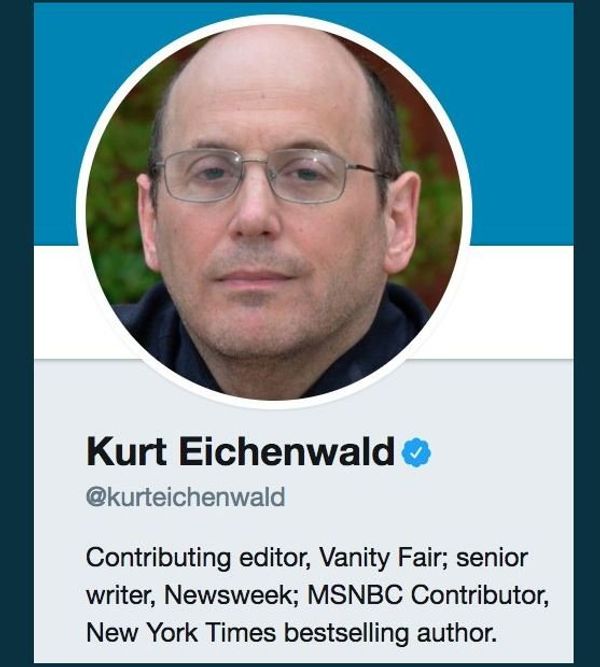 Eichenwald Twitter Bio  - Sputnik International