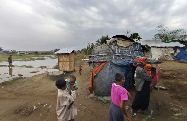In this Friday, March 17, 2017, image made from video, people who identify themselves as Rohingya, walk at the Dar Paing camp, north of Sittwe, Rakhine state, Myanmar. More than 120,000 Rohingya were forced into camps five years ago, and their suffering may have only worsened since Nobel Peace laureate Aung San Suu Kyi rose to power in Myanmar last year. In this Friday, March 17, 2017, image made from video, people who identify themselves as Rohingya, walk at the Dar Paing camp, north of Sittwe, Rakhine state, Myanmar. More than 120,000 Rohingya were forced into camps five years ago, and their suffering may have only worsened since Nobel Peace laureate Aung San Suu Kyi rose to power in Myanmar last year. - Sputnik International