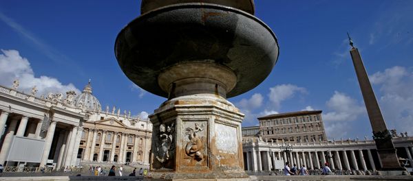 A fountain is seen in Saint Peter's Square at the Vatican July 25, 2017. REUTERS A fountain is seen in Saint Peter's Square at the Vatican July 25, 2017. REUTERS - Sputnik International
