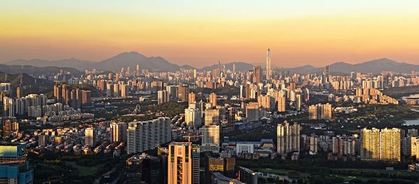 Shenzhen Skyline from Nanshan Shenzhen Skyline from Nanshan - Sputnik International