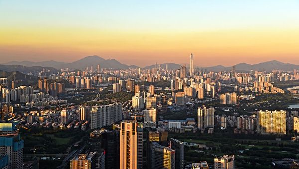 Shenzhen Skyline from Nanshan - Sputnik International