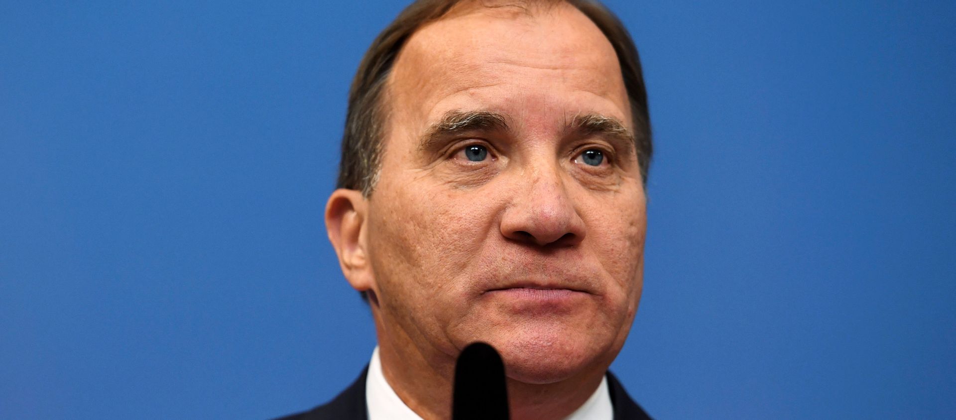 Swedish Prime Minister Stefan Lofven attends a news conference at Rosenbad, the Swedish government headquarters, in Stockholm, Sweden 27 July 2017. - Sputnik International, 1920, 28.01.2020