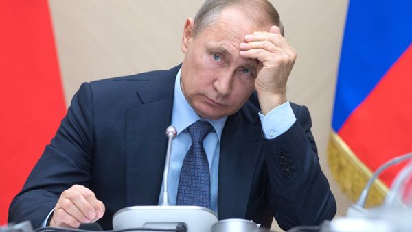 Russian President Vladimir Putin holds a meeting with Government members - Sputnik International