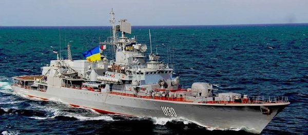 Ukrainian navy frigate Hetman Sahaydachniy Ukrainian navy frigate Hetman Sahaydachniy - Sputnik International
