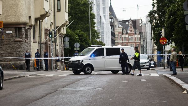 Accident occurred in downtown Helsinki where an intoxicated man hit people with his car, in Helsinki, Finland Accident occurred in downtown Helsinki where an intoxicated man hit people with his car, in Helsinki, Finland - Sputnik International