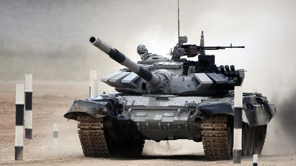 Tank biathlon at the International Army Games 2017, Moscow Region - Sputnik International