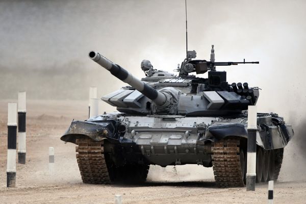 Tank biathlon at the International Army Games 2017, Moscow Region - Sputnik International
