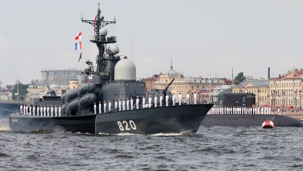 Here Come the Warships! Russia Celebrates 2017 Navy Day - Sputnik International