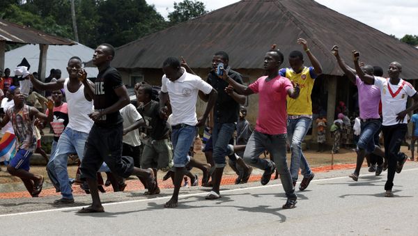 The village of Massessehbeh on the outskirts of Freetown, Sierra Leone - Sputnik International