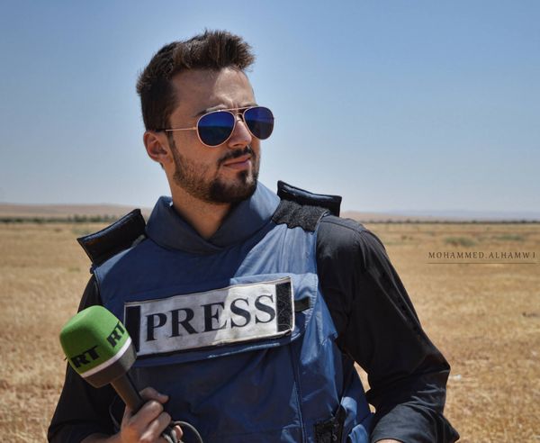 RT reporter Khaled G. AlKhateb RT reporter Khaled G. AlKhateb - Sputnik International