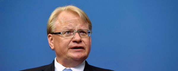 Sweden's Defence Minister Peter Hultqvist attends a news conference at Rosenbad, the Swedish government headquarters, in Stockholm, Sweden July 27, 2017 - Sputnik International