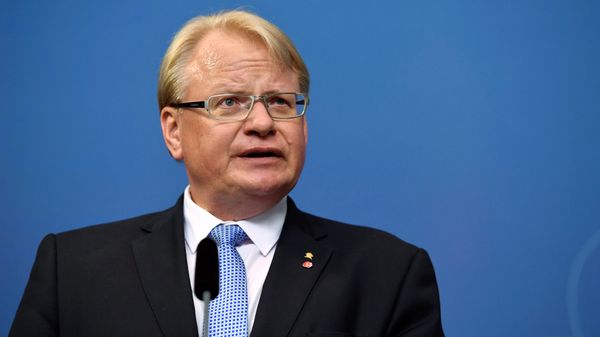 Sweden's Defence Minister Peter Hultqvist attends a news conference at Rosenbad, the Swedish government headquarters, in Stockholm, Sweden July 27, 2017 - Sputnik International