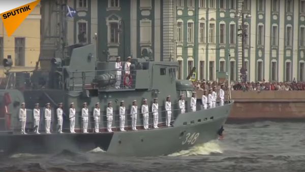 Russia's Navy Day Parade Held in St. Petersburg - Sputnik International