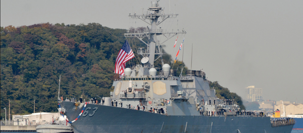 File Photo of the USS Stetham - Sputnik International