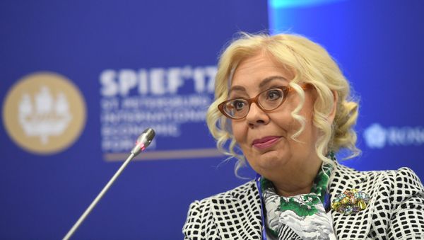 Tatyana Valovaya, Member of the Board (Minister) on the Main Areas of Integration and Macroeconomics, Eurasian Economic Commission, attends the business roundtable, EAEU–Latin America: cooperation gains momentum, during the 20th St. Petersburg International Economic Forum Forum. File photo - Sputnik International