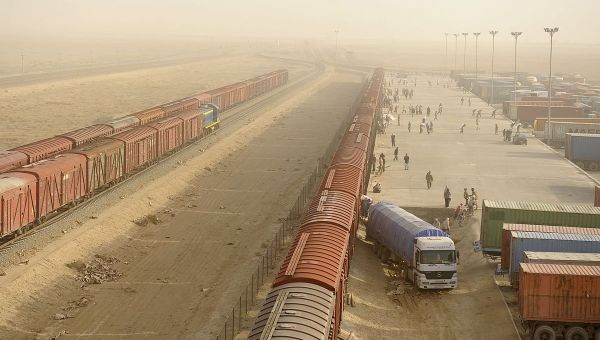 Railway terminal in Mazar-e-Sharif, Afghanistan - Sputnik International