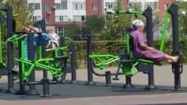 Fitness Grannies - Sputnik International