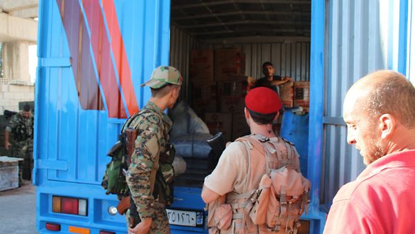 Homs-Hama highway in Homs forces placement area - Sputnik International
